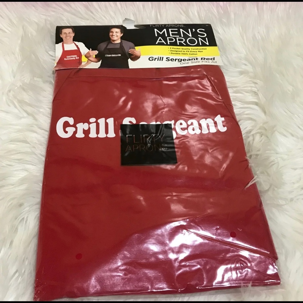 Men’s apron - grill sergeant - Picture 2 of 3